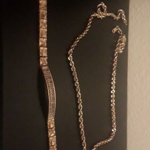 10k gold diamond bracelet 10k gold chain hollow